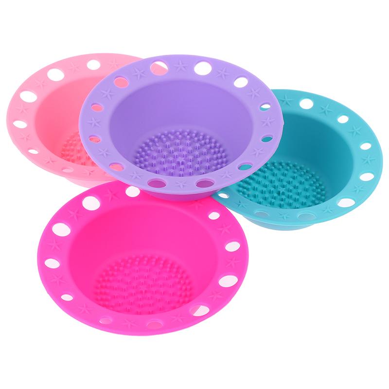 Egouttoir Bol Nettoyeur de Pinceaux à Maquillage