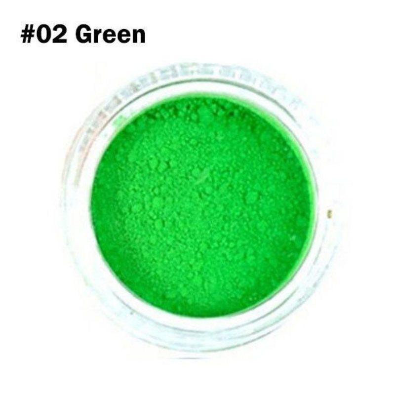 Fard à Paupières Néon Poudre Libre 02 Green Fluo