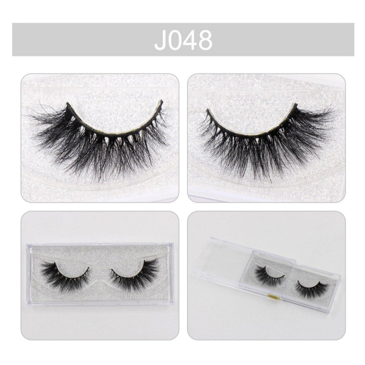 Faux Cils 3D Noir Naturels Balance