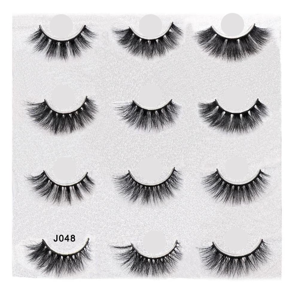 Faux Cils 3D Noir Naturels Balance