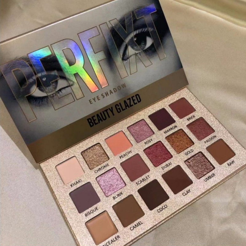 Palette Camaïeu de Fards aux Teintes Chaudes