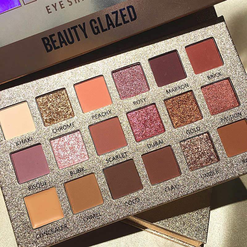 Palette Yeux 18 Fards à Paupières Nude Précieux