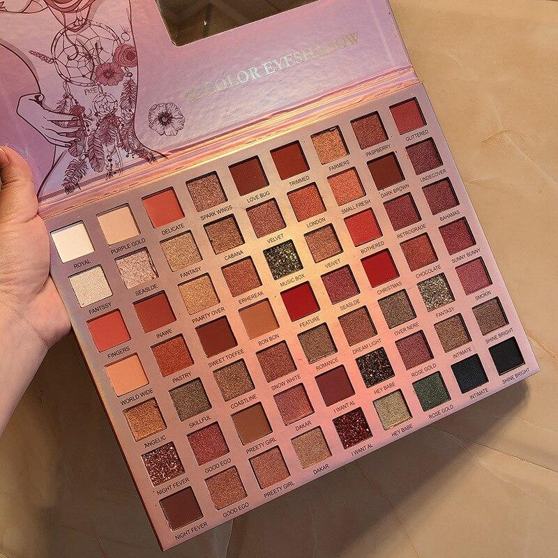 Palette Yeux 63 Fards à Paupières Nude Précieux Finis Velours Very Beauty