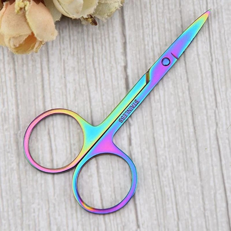 Ciseaux Entretien Des Sourcils Rainbow Stainless