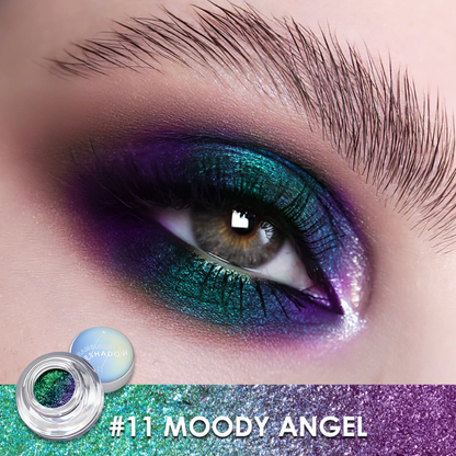 Fard Yeux Gel Duochrome Multichrome Changeant Caméléon Moody Angel
