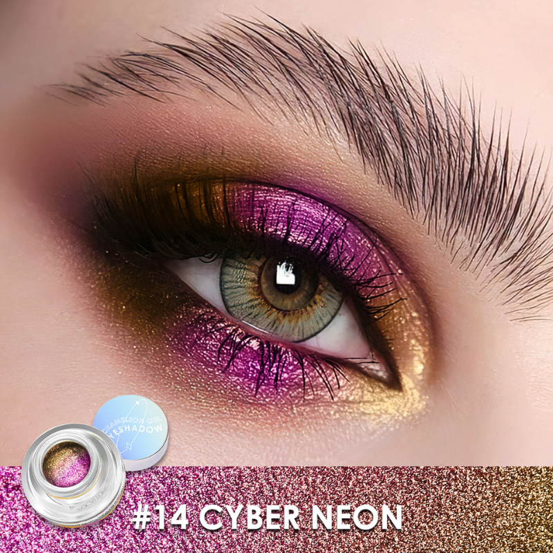 Fard Yeux Gel Duochrome Multichrome Changeant Caméléon Cyber Neon