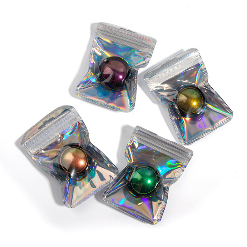 Fard à Paupières Duochrome Scintillant Poudre Libre Multichrome Reflets Caméléons