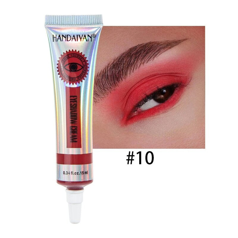 Fard à Paupières Crème Rouge