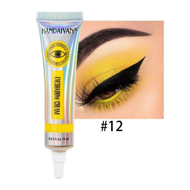 Fard à Paupières Crème Jaune