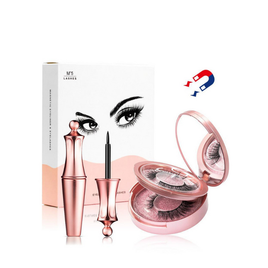 Faux Cils Magnétiques avec Eyeliner Magnétique