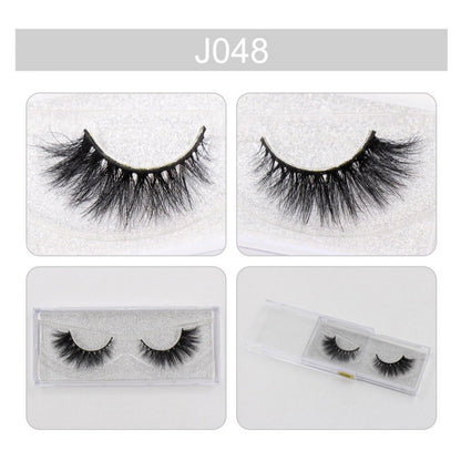 Faux Cils 3D Noir Naturels Balance