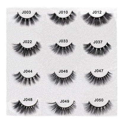 Faux Cils 3D Noir Naturels Sagittaire