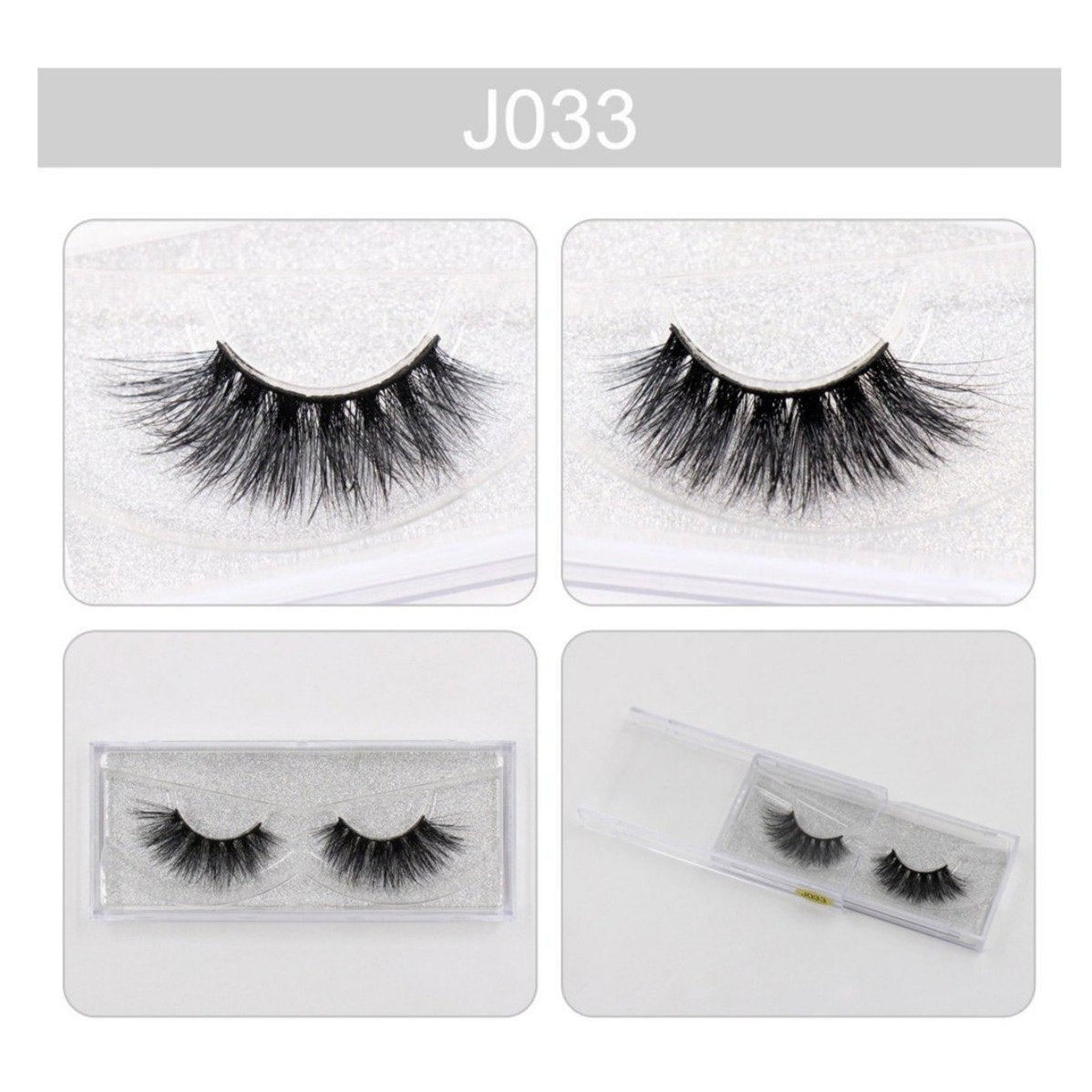 Faux Cils 3D Noir Naturels Taureau
