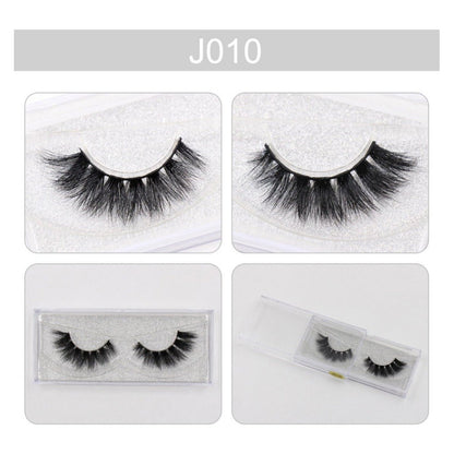 Faux Cils 3D Noir Naturels Verseau
