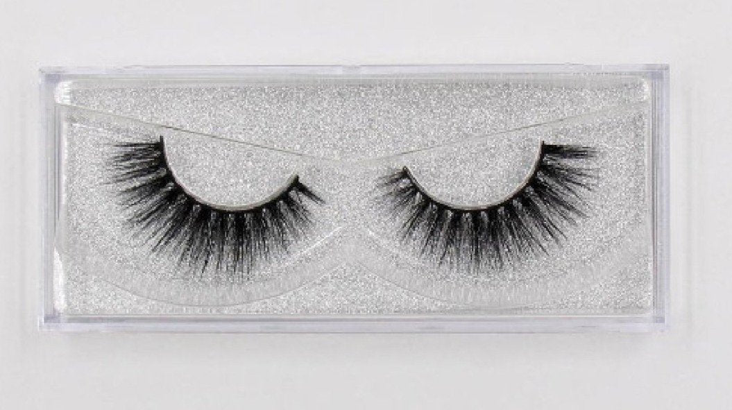 Faux Cils 3D Noir Naturels Vierge
