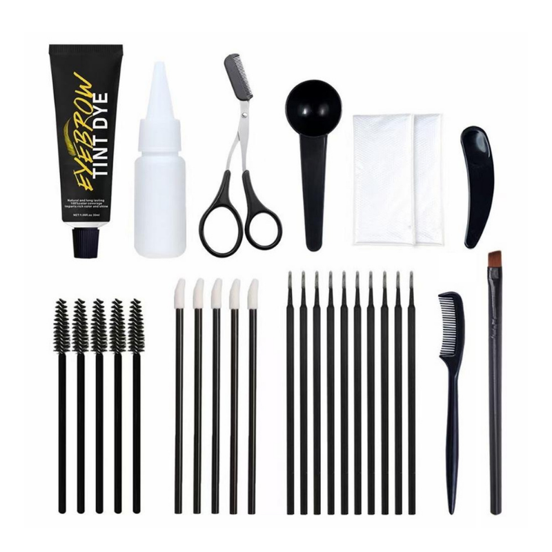kit teinture cils et sourcils 10 applications 