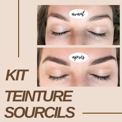 kit coloration teinture cils sourcils