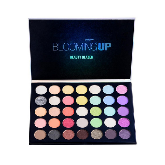 Palette Yeux 35 Fards à Paupières Pastels Givrés Lumineux Blooming Up