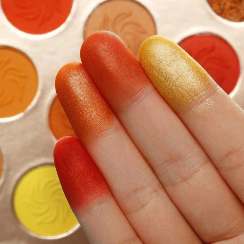 Palette Yeux 15 Fards à Paupières Peps Oranges Solaire