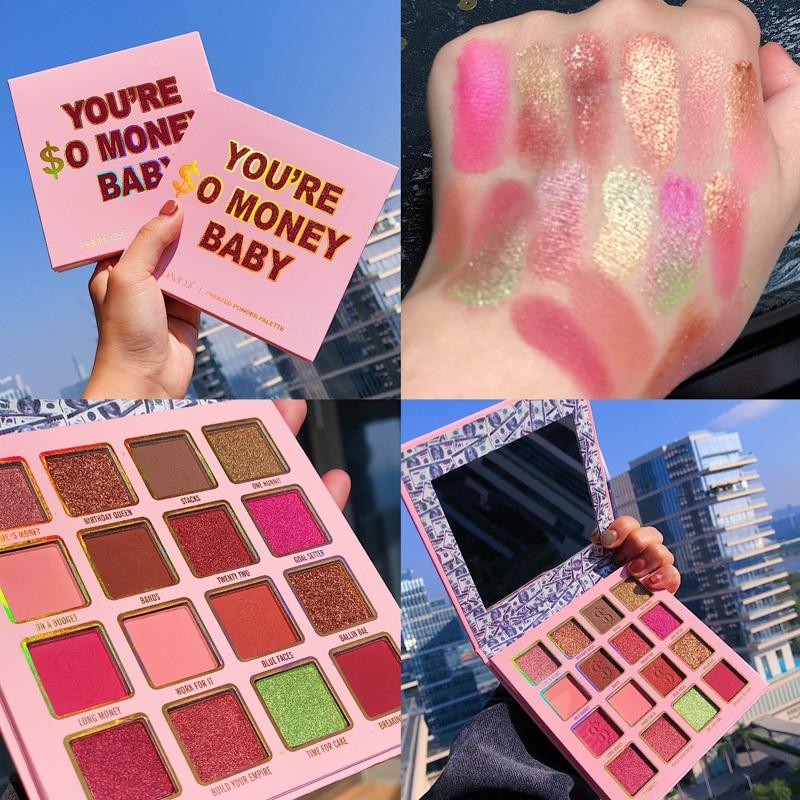 Palette Yeux Camaïeu Fards Rose Marron