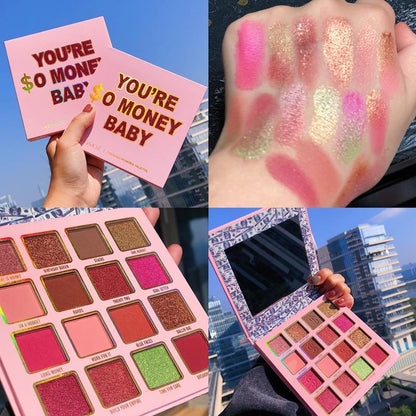Palette Yeux Camaïeu Fards Rose Marron