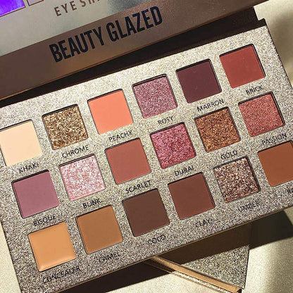 Palette Yeux 18 Fards à Paupières Nude Précieux