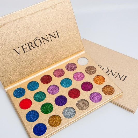Palette Yeux 24 Fards à Paupières Paillettes