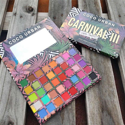 Palette Yeux 40 Fards à Paupières Ultra Pigmentés Couleurs Intenses 