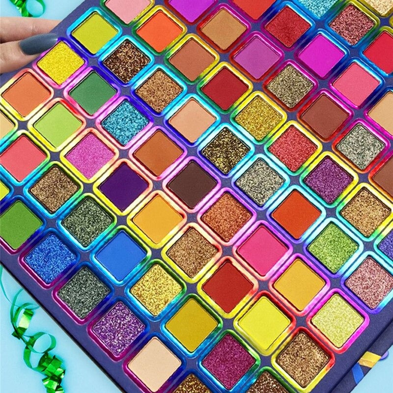 Palette Fards Couleurs Carnaval Ultra Pigmentés