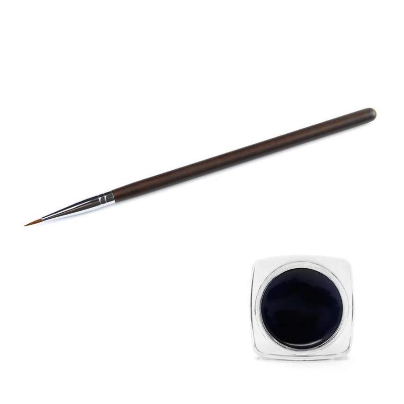Pinceau Droit Fin Pour Eyeliner Gel
